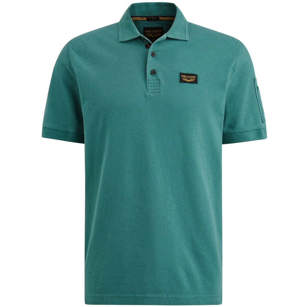 Short Sleeve Polo Trackway Polo - Esmerald