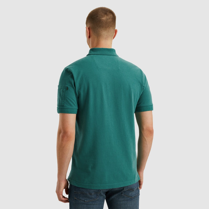 Short Sleeve Polo Trackway Polo - Esmerald