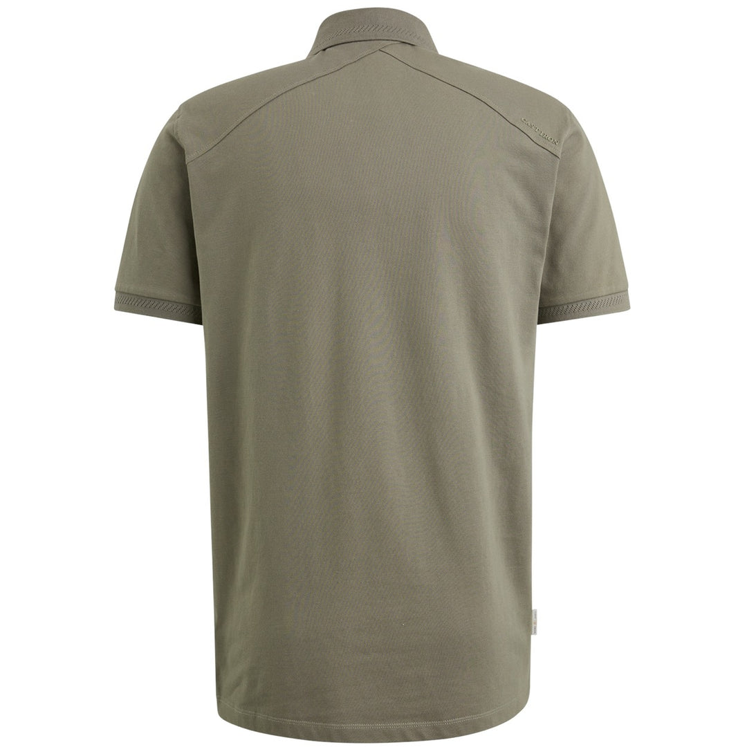 Short Sleeve Polo Fine Pique Essen - Army