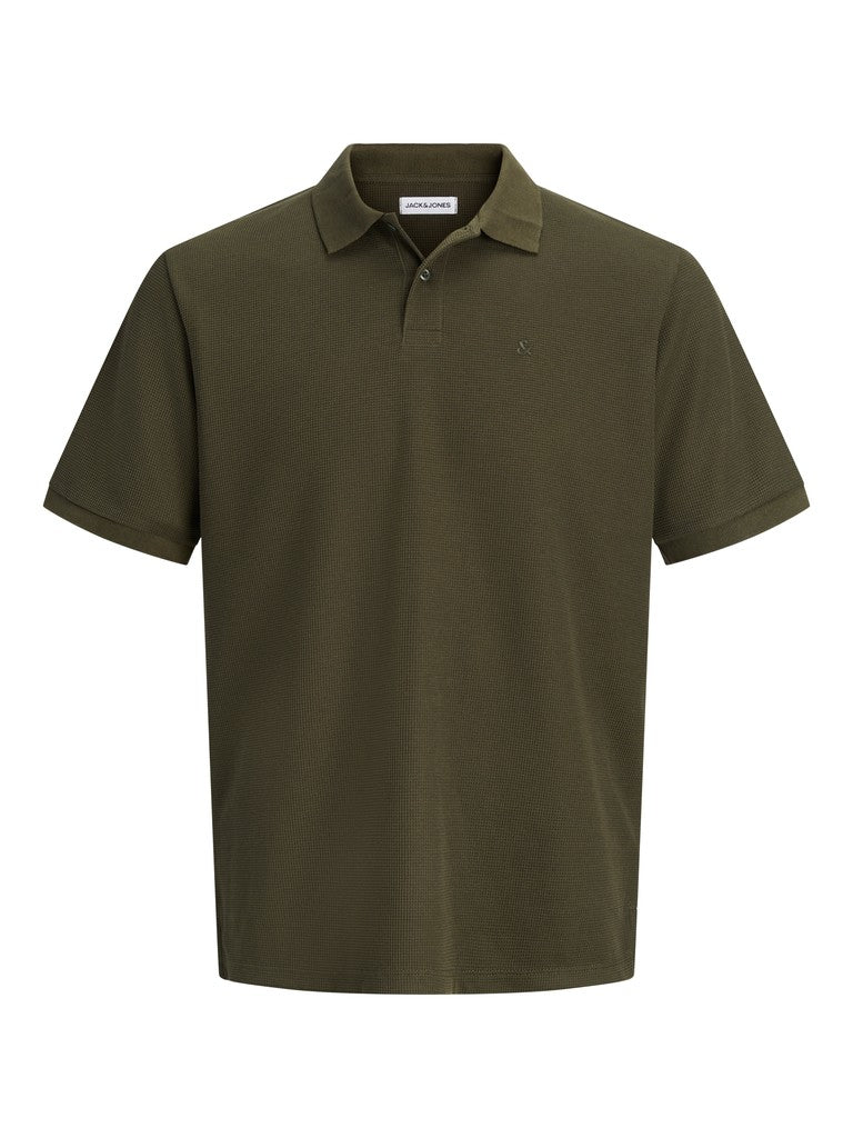 Jjeaustin Polo Ss Noos - Donkergroen