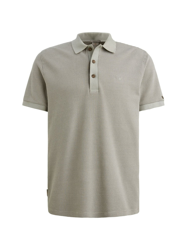 Short Sleeve R-neck Regular Fit Tw - Groen Dessin