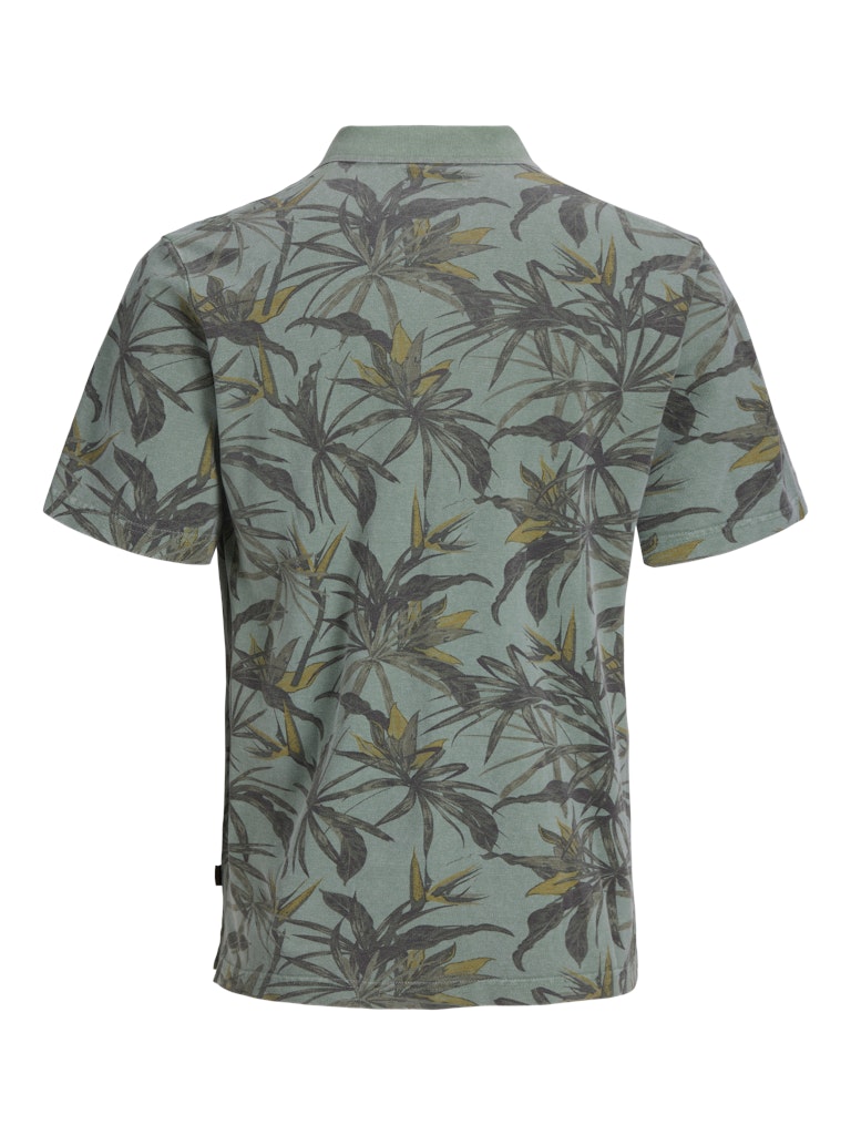 Jprbluhawaii Aop Ss Polo - Groen Dessin