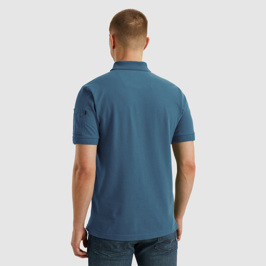 Short Sleeve Polo Trackway Polo - Lichtblauw