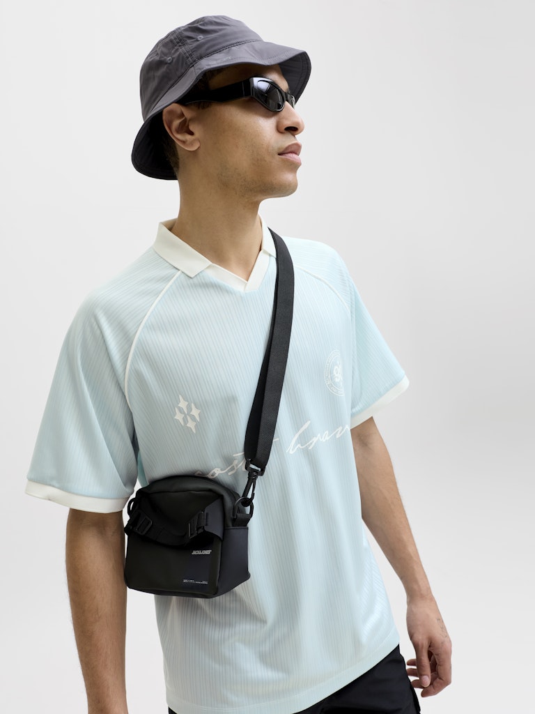 Jcoeterna Football Polo Ss Sa26 Ln - Lichtblauw