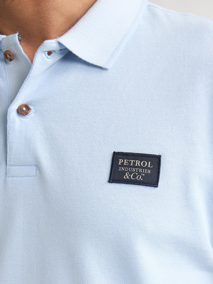 Men Polo Short Sleeve - Lichtblauw