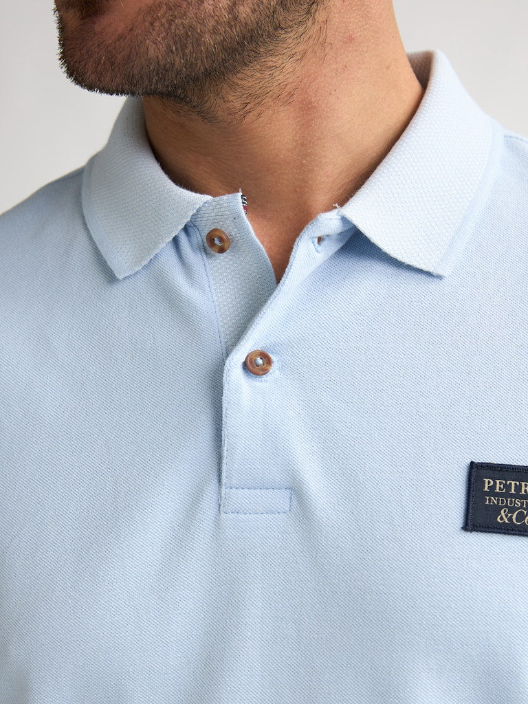 Men Polo Short Sleeve - Lichtblauw