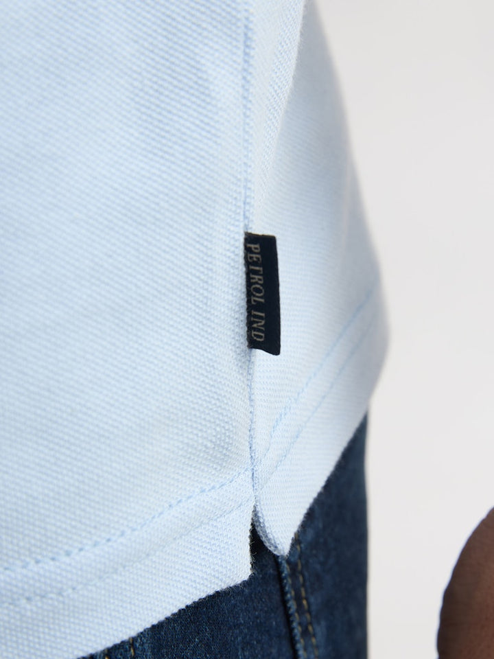 Men Polo Short Sleeve - Lichtblauw