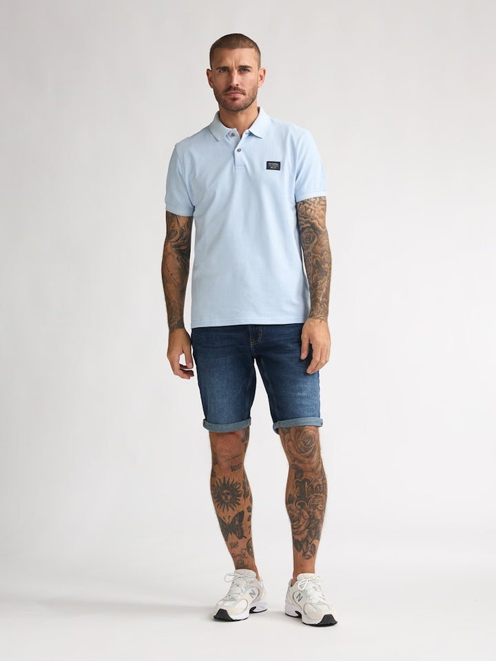 Men Polo Short Sleeve - Lichtblauw