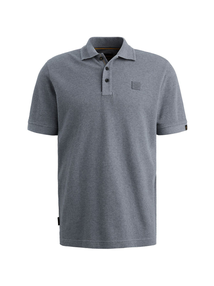 Short Sleeve Polo Popcorn Jersey - Rafblauw