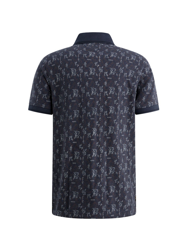 Short Sleeve Polo Fine Pique All O - Rafblauw