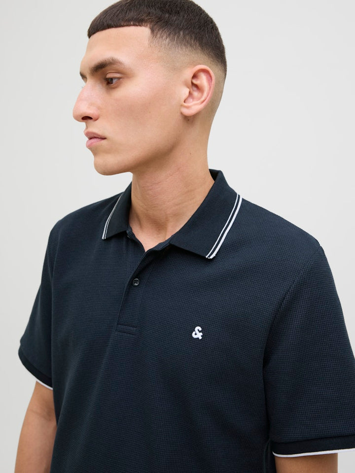 Jjeaustin Polo Ss - Navy