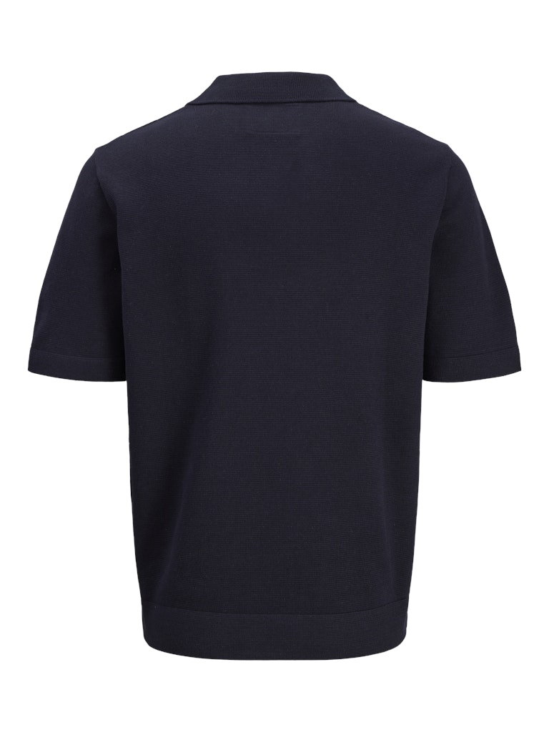 Jprblamilano Spring Split Neck Ss Sn - Navy