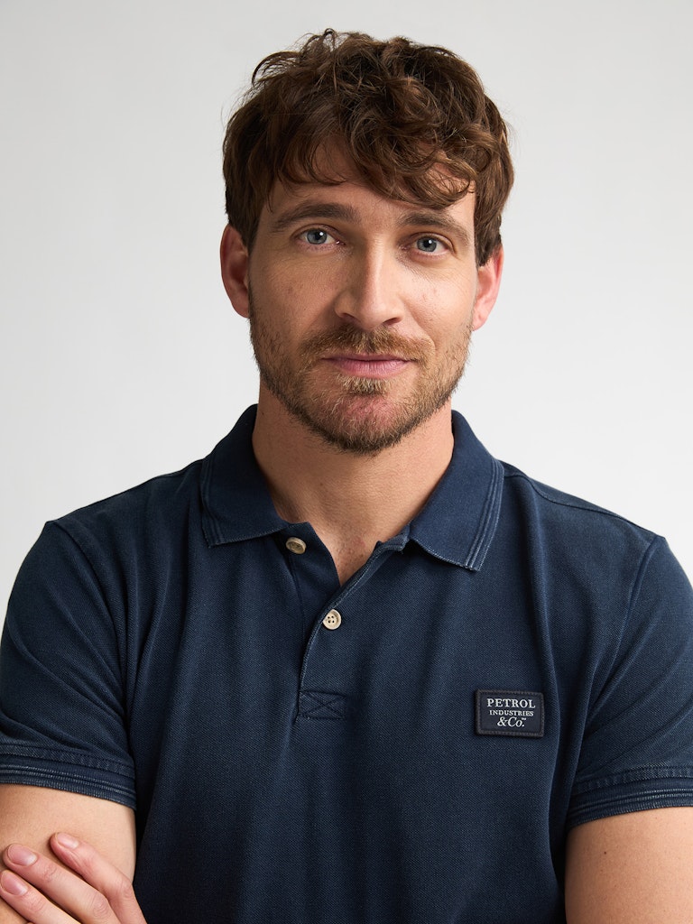 Men Polo Short Sleeve - Navy
