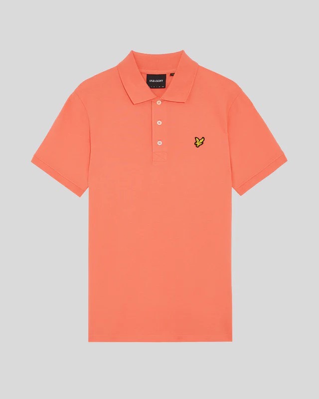 Polo S/s - Koraal Rood