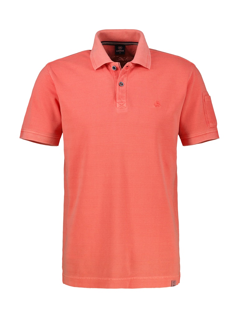 Polo S/s - Koraal Rood