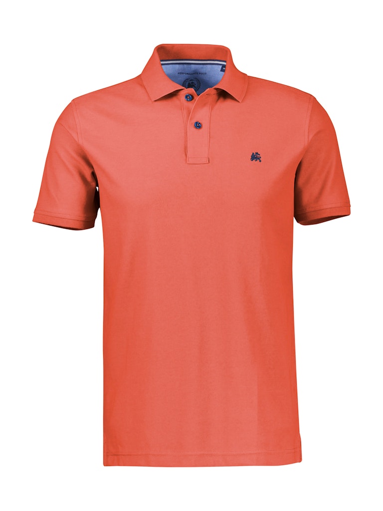 Polo S/s - Koraal Rood