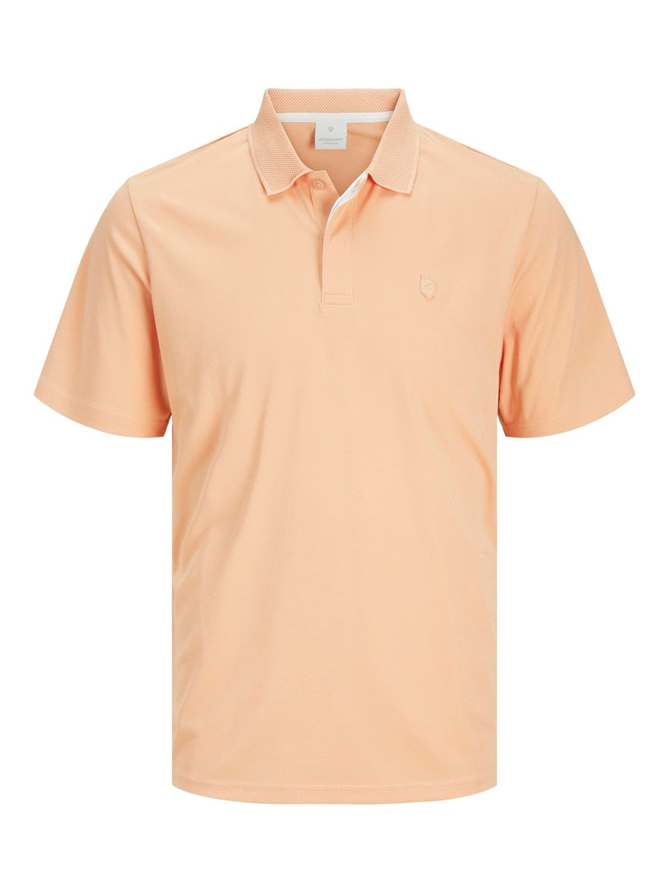 Jprccrodney Ss Polo Sn - Zalm/peach