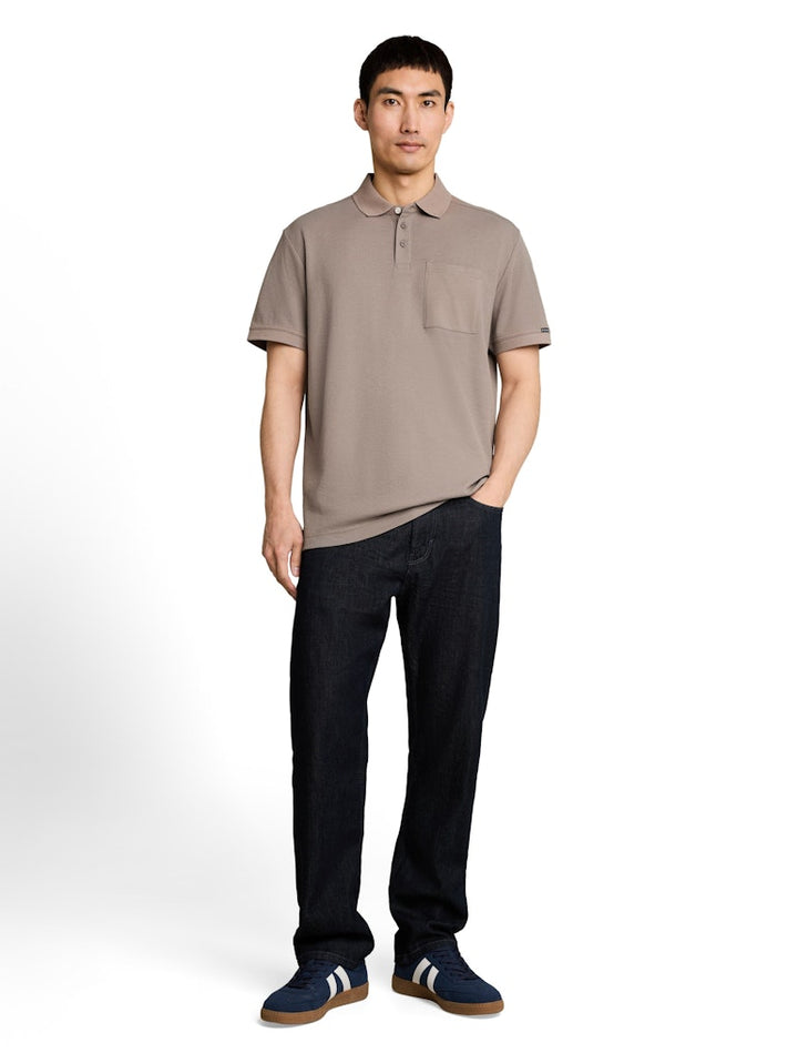 Tom Tailor - Polo's - 5369.77.0012 - Taupe