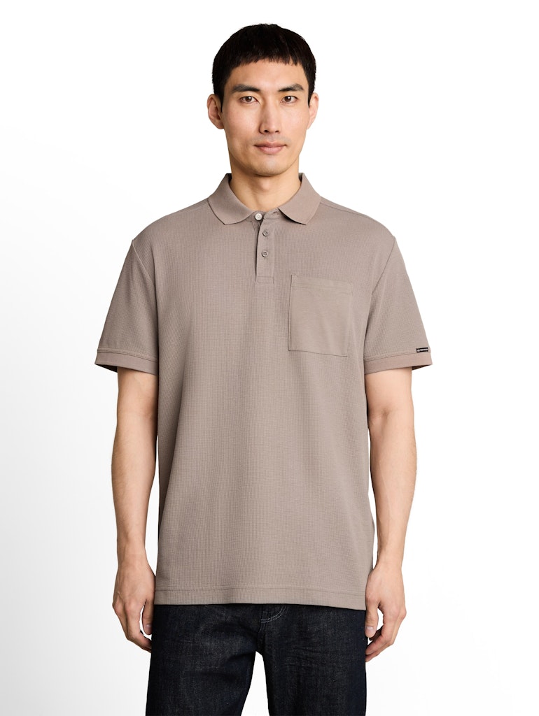Tom Tailor - Polo's - 5369.77.0012 - Taupe