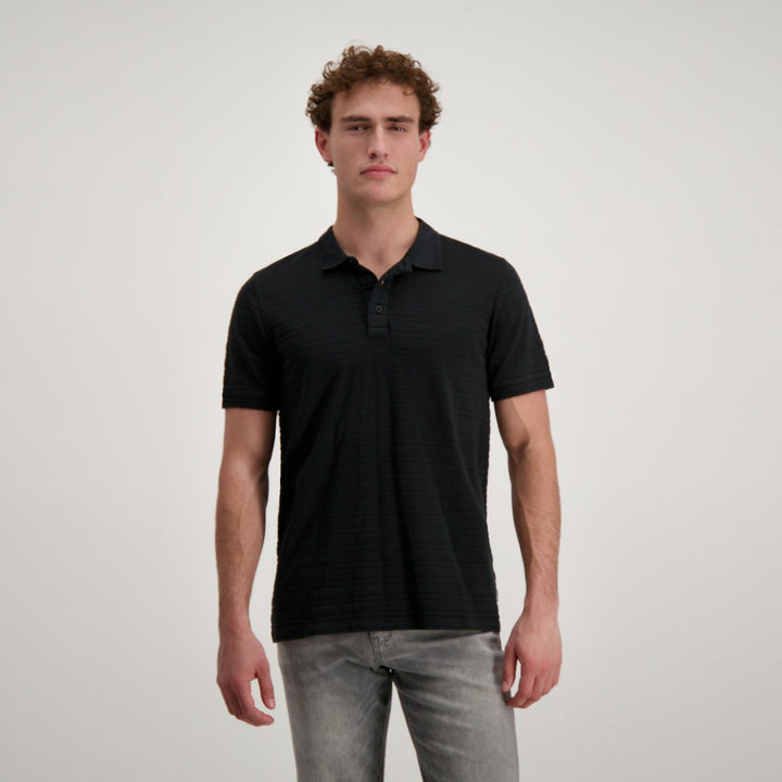 Raco Polo Shirt Black - Zwart