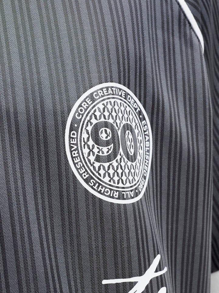 Jcoeterna Football Polo Ss Sa26 Ln - Grijs