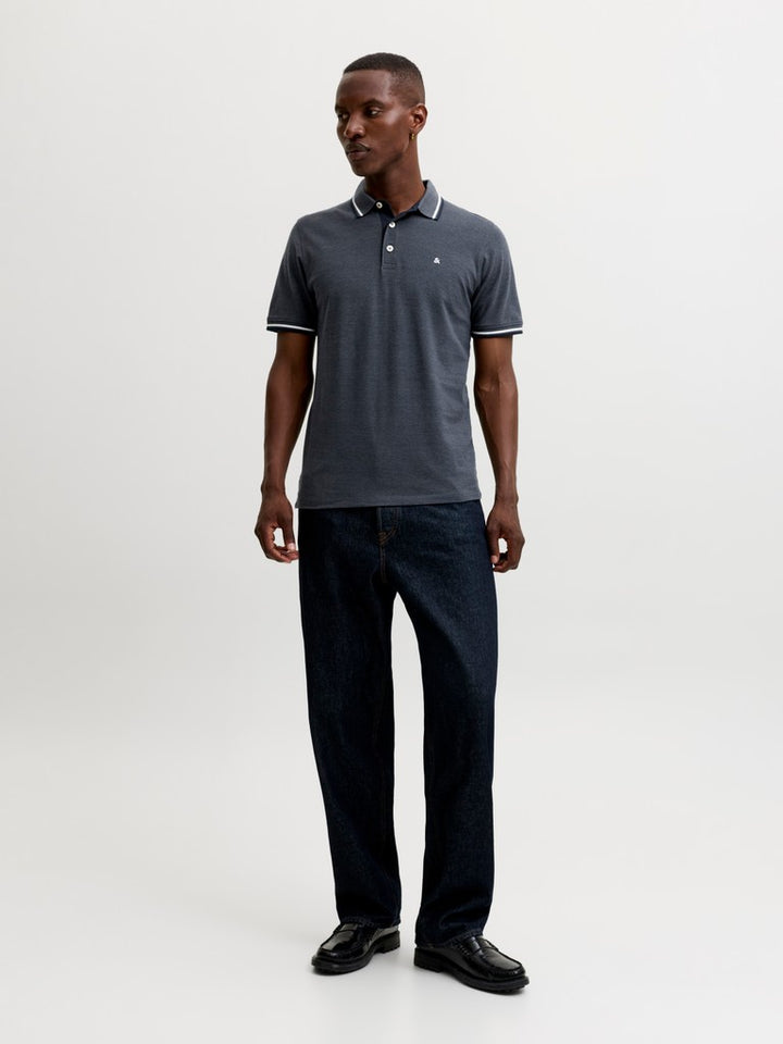 Jjepaulos Polo Ss Noos - Grijs