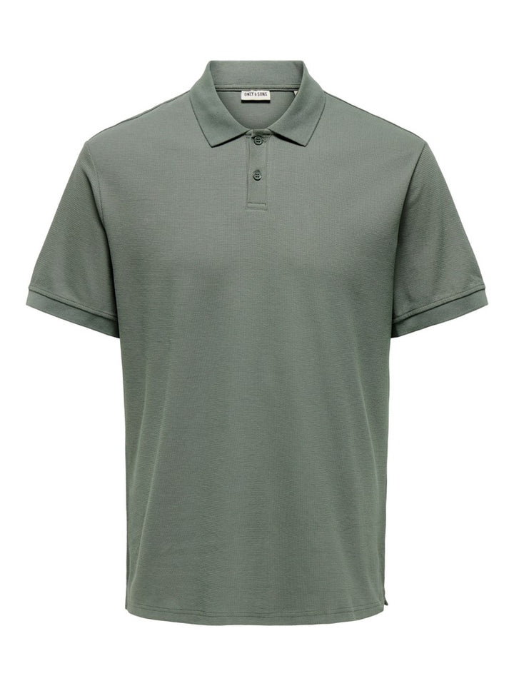 Onsben Reg Ss Polo Shirt Noos - Grijs Melee