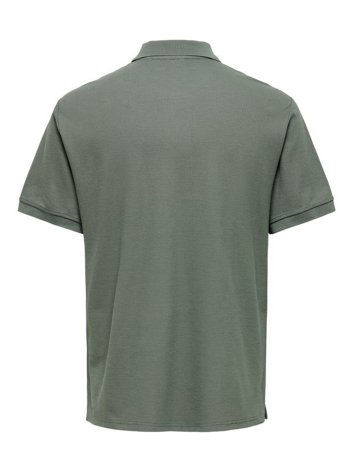 Onsben Reg Ss Polo Shirt Noos - Grijs Melee