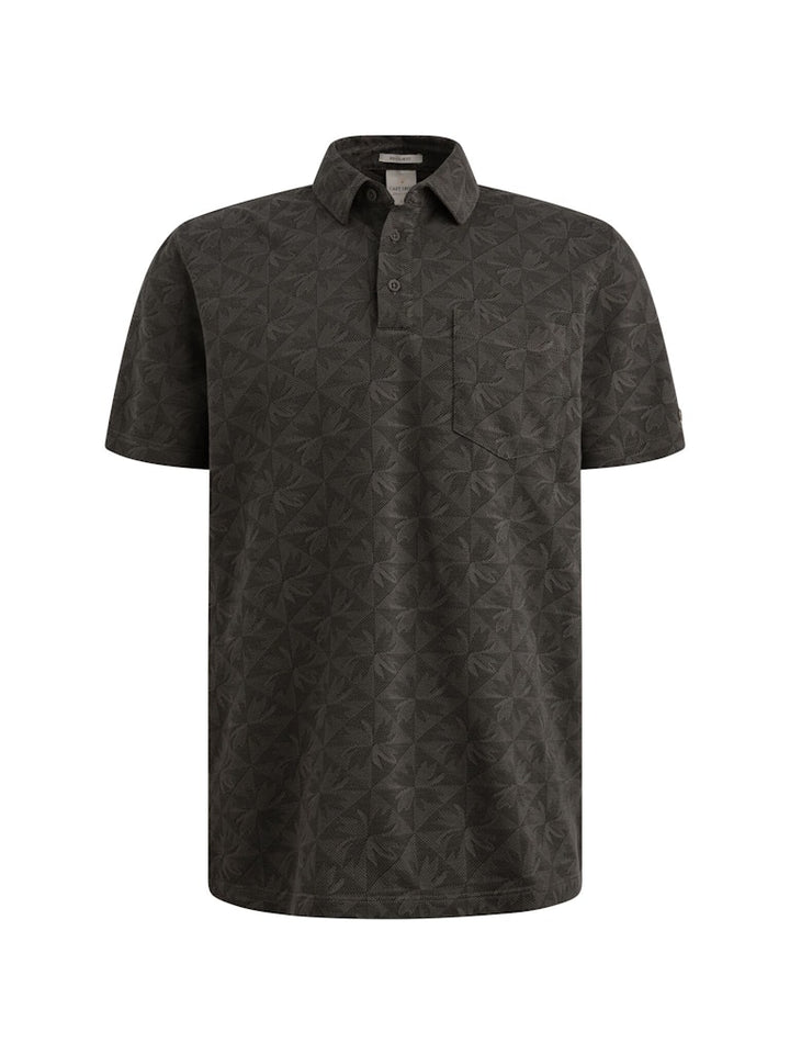 Short Sleeve R-neck Regular Fit Ja - Zwart Dessin