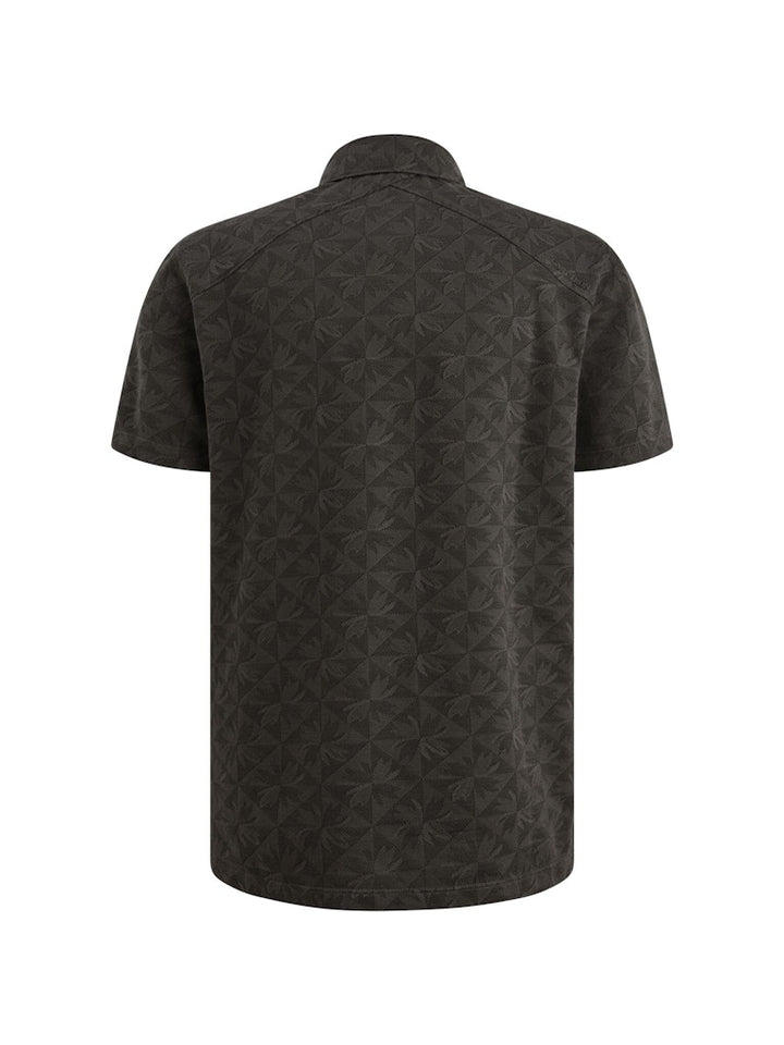 Short Sleeve R-neck Regular Fit Ja - Zwart Dessin