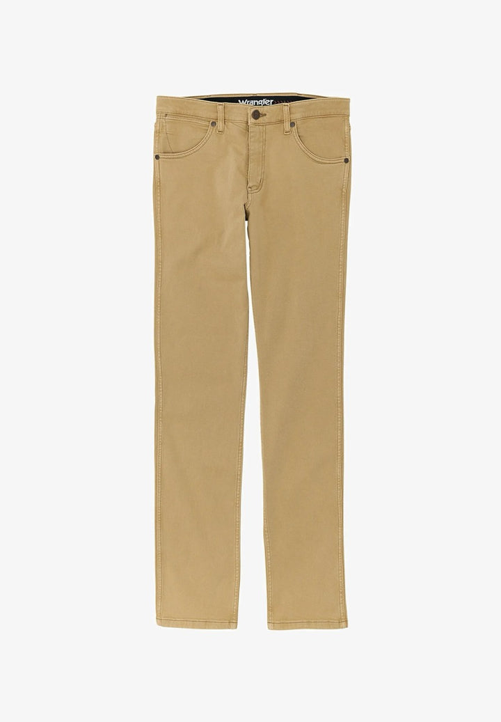Wrangler heren jeans beige – regular-straight fit - L34