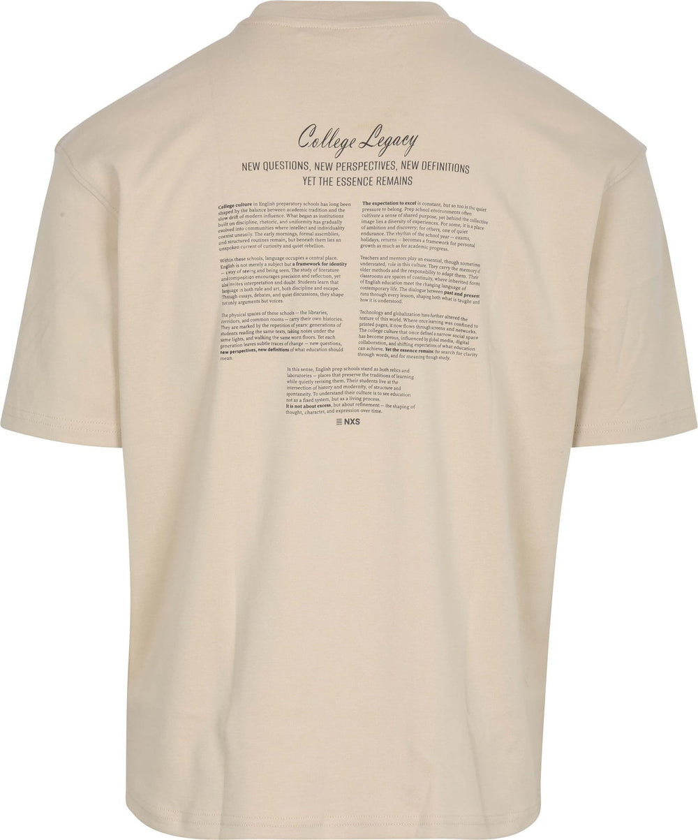 No excess 33340712 t-shirt zand – heren