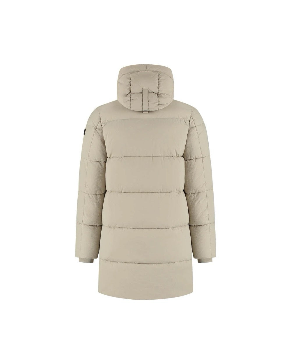 Mid Length Puffer Jacket - Zand