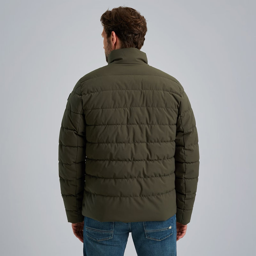 Short Jacket Freightyet Perfor Str - Donkergroen