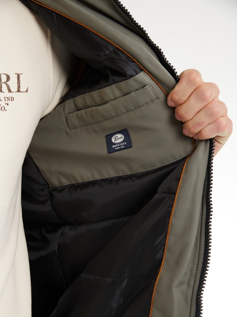 Men Jacket - Groen Dessin