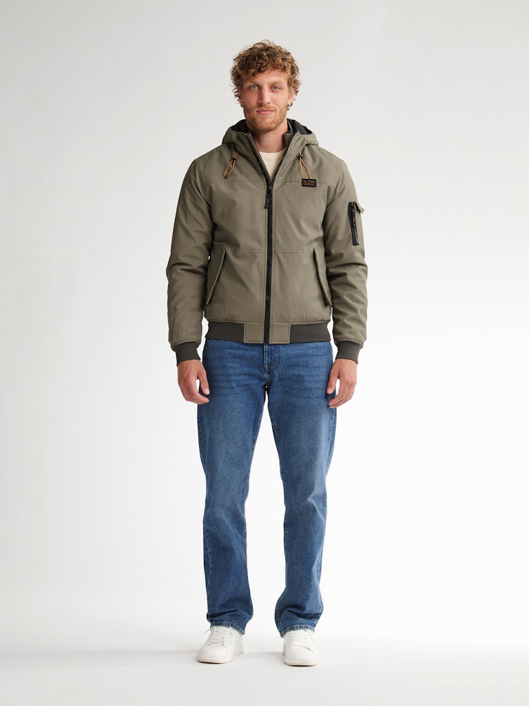 Men Jacket - Groen Dessin