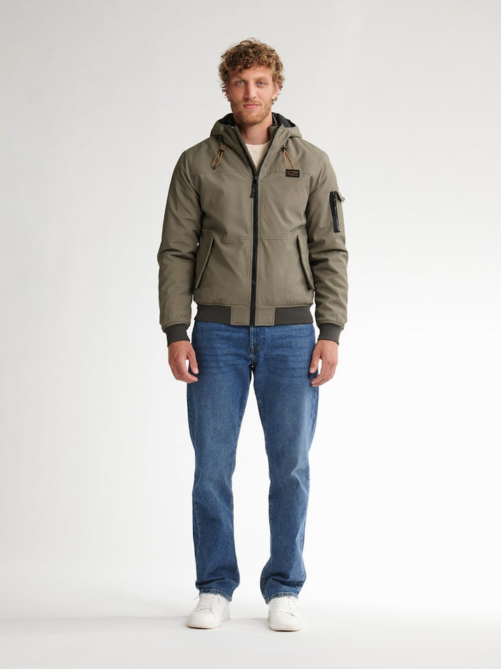 Men Jacket - Groen Dessin