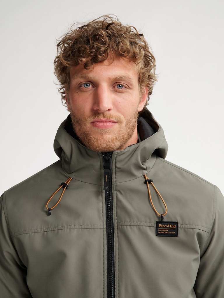 Men Jacket - Groen Dessin