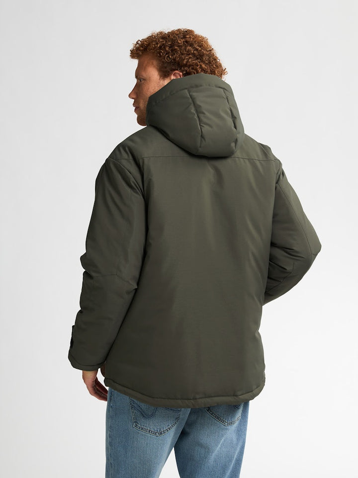 Men Jacket Parka - Groen Dessin