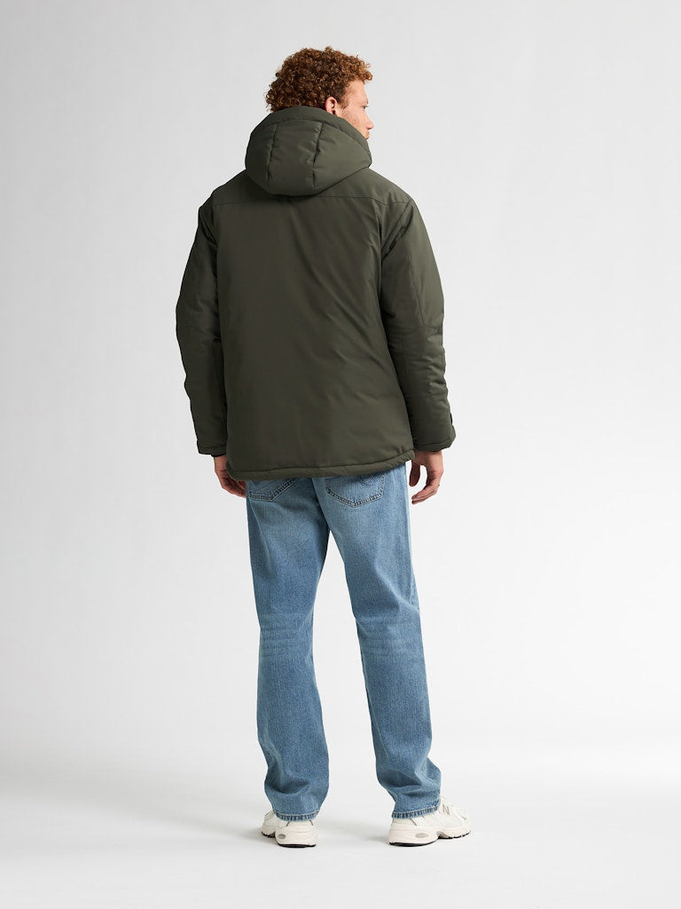 Men Jacket Parka - Groen Dessin