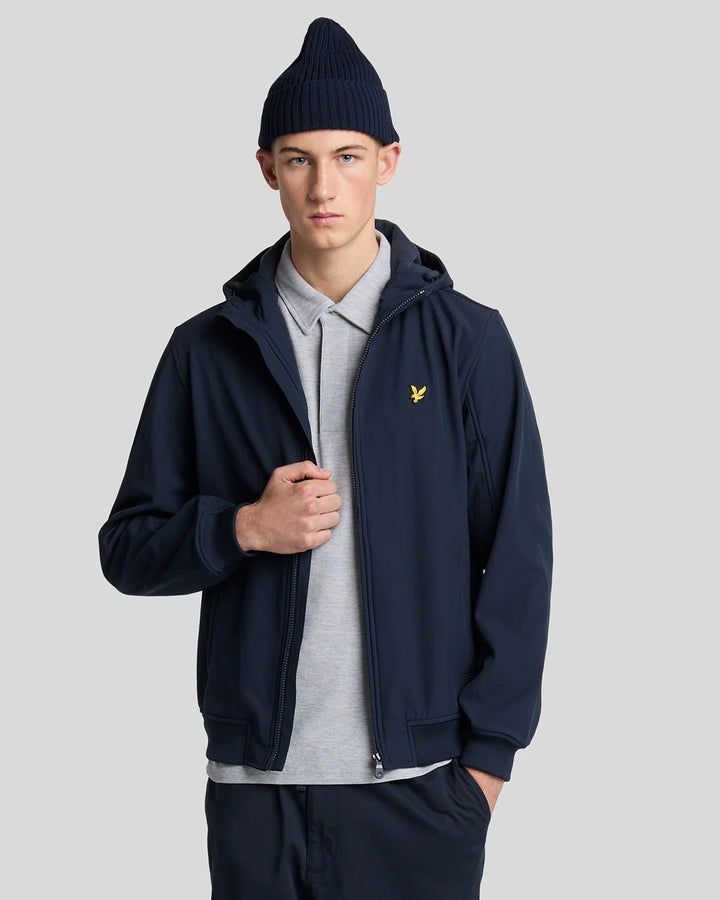 Fleecback Soft Shell - Blauw