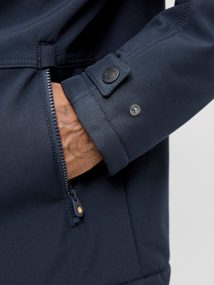 Jjfinn Softshell Jacket - Navy