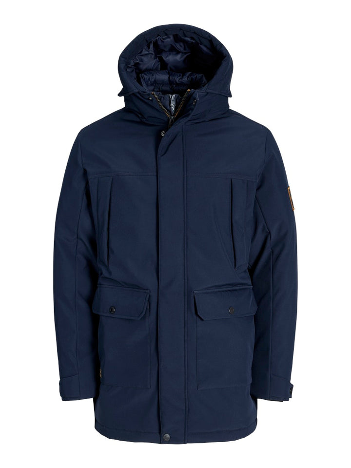 Jjfinn Softshell Parka - Navy