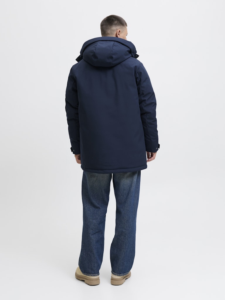Jjfinn Softshell Parka - Navy