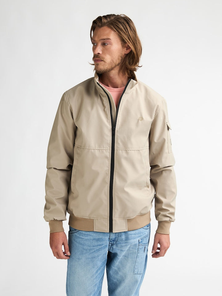 Men Jacket Bomber - Zand