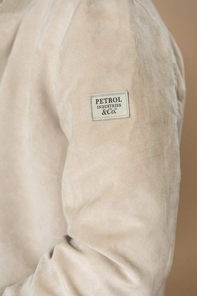 Men Jacket Bomber - Zand