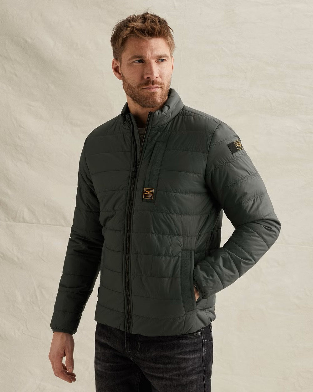 Short Jacket Miles Mentor Wylon - Donkergroen