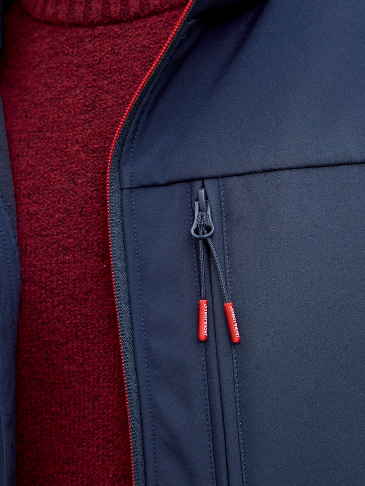 Jjthatcher Softshell Hood - Navy