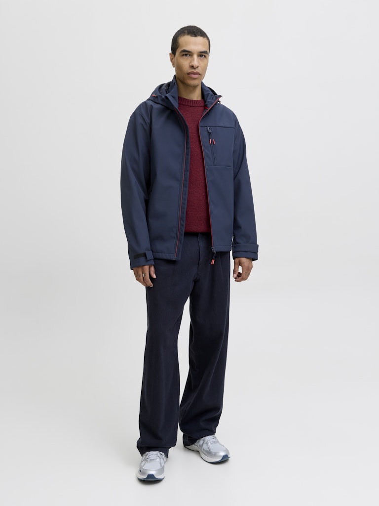 Jjthatcher Softshell Hood - Navy