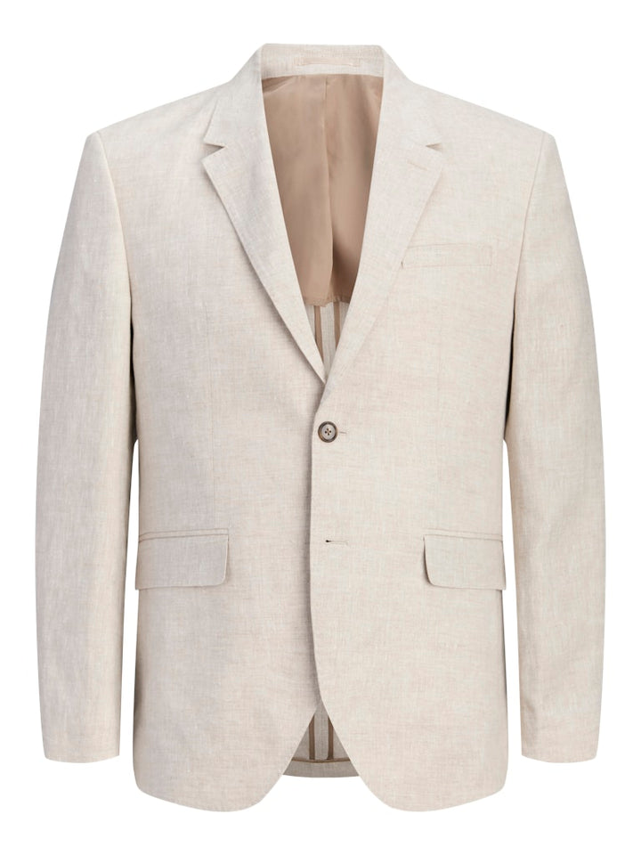 Jprblamartin Lawrence Linen Blazer - Beige